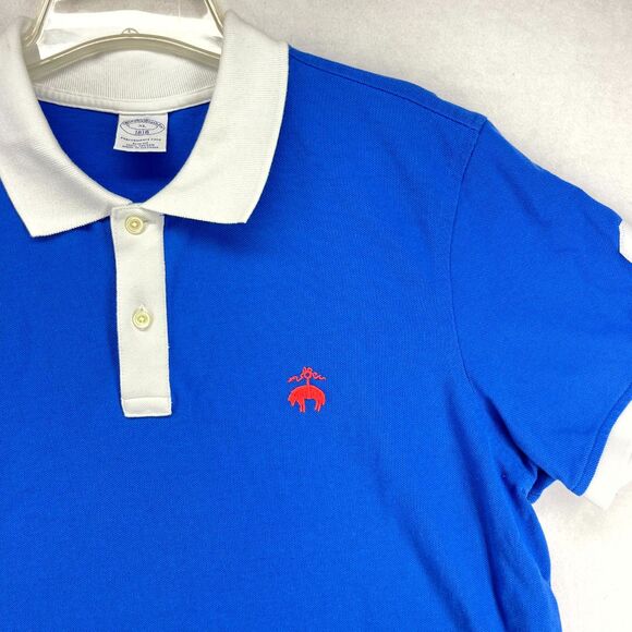 Brooks Brothers 100% Cotton‎ Slim Fit Performance Polo embroidery Mens Size XL - Picture 4 of 10